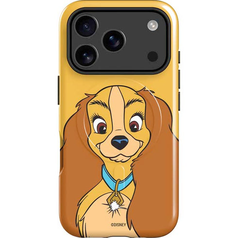 Disney Lady & The Tramp Lady Portrait iPhone 17 Pro Max Magsafe Impact Case