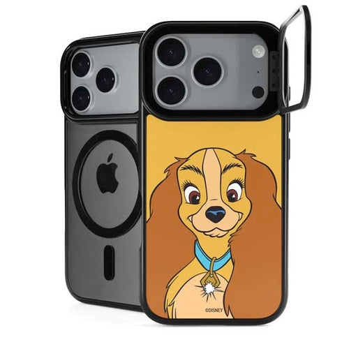 Disney Lady & The Tramp Lady Portrait iPhone 18 Pro Kickstand Case