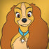 Disney Lady & The Tramp Lady Portrait Dell Latitude Skin