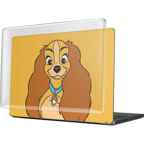 Disney Lady & The Tramp Lady Portrait MacBook Pro 14in (2021-24) Case plus Skin