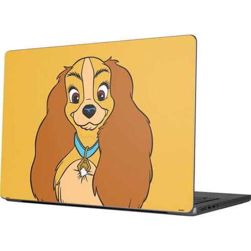 Disney Lady & The Tramp Lady Portrait Apple MacBook Pro 14-inch Skin
