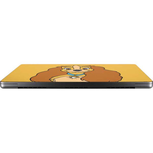Disney Lady & The Tramp Lady Portrait Apple MacBook Pro 14-inch Skin