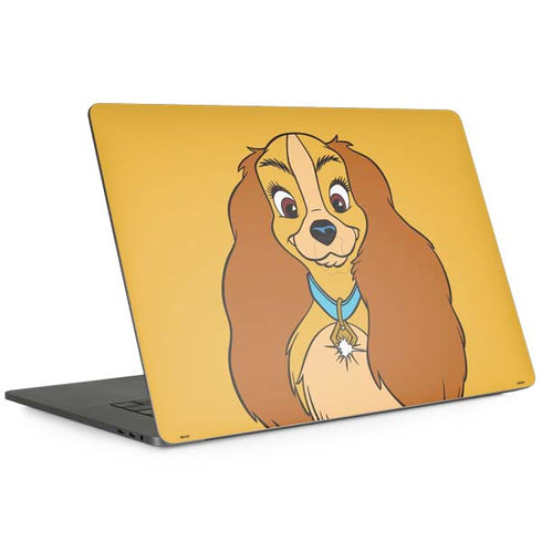 Disney Lady & The Tramp Lady Portrait MacBook Skins