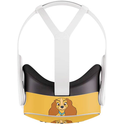 Disney Lady & The Tramp Lady Portrait Meta Quest 3S Skin
