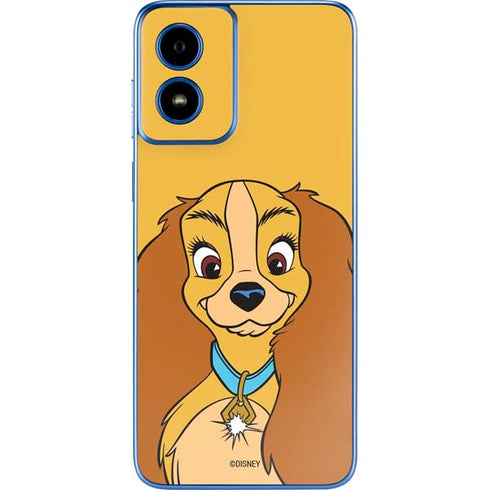 Disney Lady & The Tramp Lady Portrait Moto G Play 4G (2024) Skin