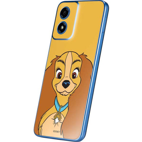 Disney Lady & The Tramp Lady Portrait Moto G Play 4G (2024) Skin