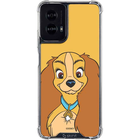 Disney Lady & The Tramp Lady Portrait Moto G Power 5G (2024) Clear Case