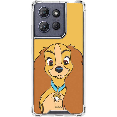Disney Lady & The Tramp Lady Portrait Moto G Stylus 5G (2025) Clear Case