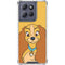 Disney Lady & The Tramp Lady Portrait Moto G Stylus 5G (2025) Clear Case