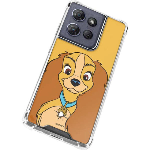 Disney Lady & The Tramp Lady Portrait Moto G Stylus 5G (2025) Clear Case