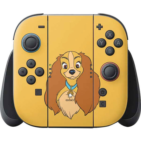 Disney Lady & The Tramp Lady Portrait Nintendo Skins