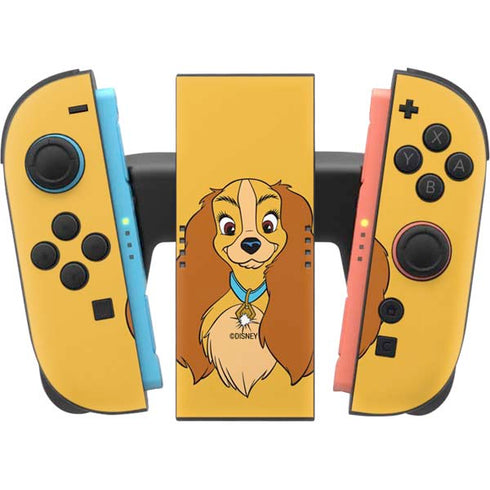 Disney Lady & The Tramp Lady Portrait Nintendo Switch 2 (2025) Joy-Con Controller Skin