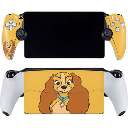 Disney Lady & The Tramp Lady Portrait PlayStation PS5 Skins