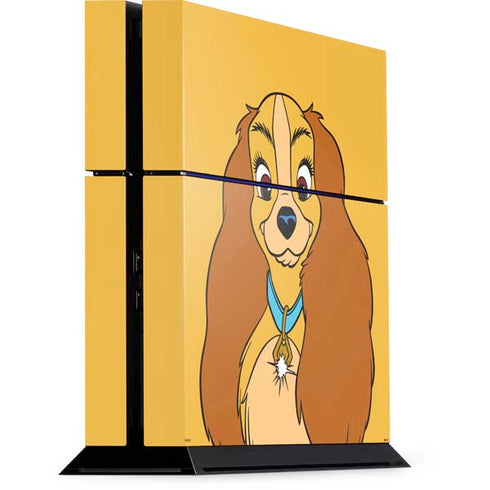 Disney Lady & The Tramp Lady Portrait PlayStation PS4 Skins