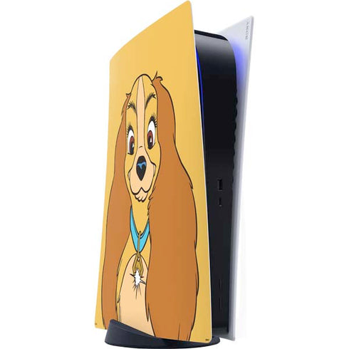 Disney Lady & The Tramp Lady Portrait PlayStation PS5 Skins