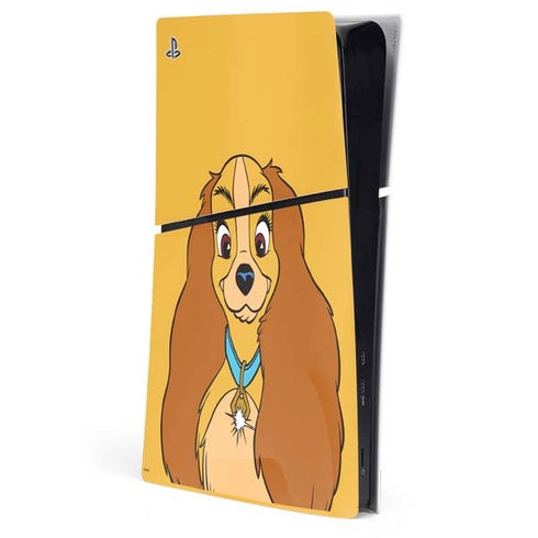 Disney Lady & The Tramp Lady Portrait PlayStation PS5 Skins