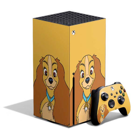 Disney Lady & The Tramp Lady Portrait Xbox Series X Bundle Skin