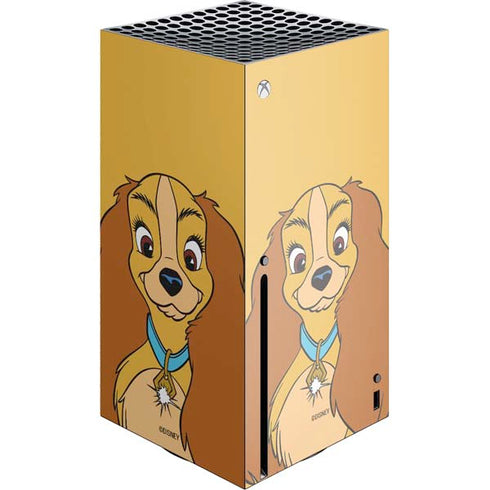 Disney Lady & The Tramp Lady Portrait Xbox Series X Skins