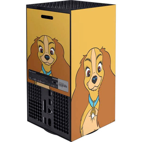 Disney Lady & The Tramp Lady Portrait XBox Series X Digital Edition Bundle Skin