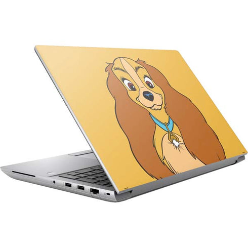 Disney Lady & The Tramp Lady Portrait HP ZBook Fury 16 G10 Skin