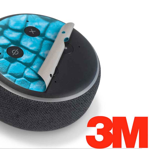 Lagoon Python Animal Print Color Pop Amazon Echo Dot Skin