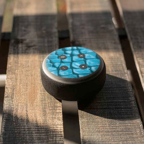 Lagoon Python Animal Print Color Pop Amazon Echo Dot Skin