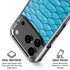 Lagoon Python Animal Print Color Pop iPhone 18 Pro Clear Case