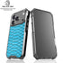 Lagoon Python Animal Print Color Pop iPhone 18 Pro Clear Case
