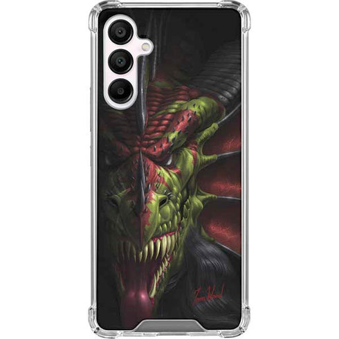 Lair of Shadows Dragon by Tom Wood Galaxy A16 5G Clear Case