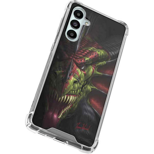 Lair of Shadows Dragon by Tom Wood Galaxy A16 5G Clear Case