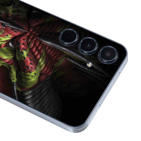 Lair of Shadows Dragon by Tom Wood Galaxy A35 5G Skin