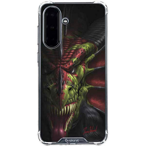 Lair of Shadows Dragon by Tom Wood Galaxy A36 5G Clear Case