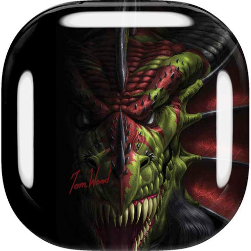 Lair of Shadows Dragon by Tom Wood Galaxy Buds Live Skin