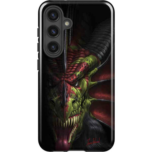 Lair of Shadows Dragon by Tom Wood Galaxy S25 Impact Case