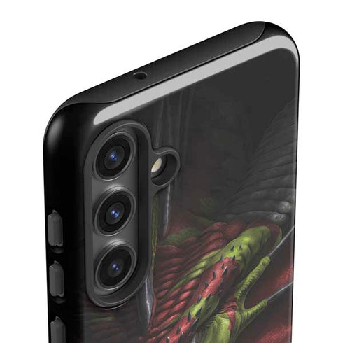 Lair of Shadows Dragon by Tom Wood Galaxy S25 Impact Case