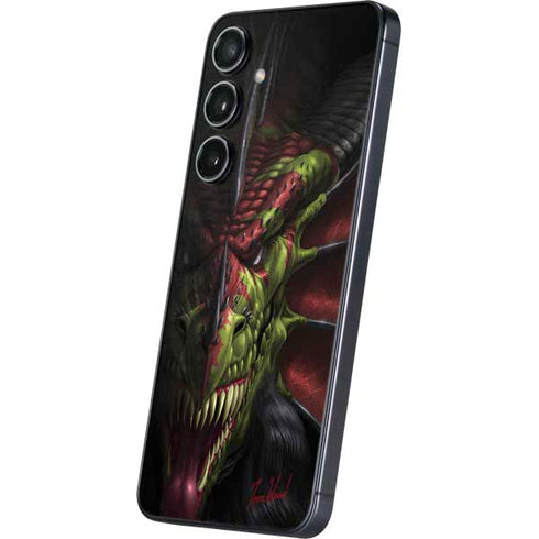 Lair of Shadows Dragon by Tom Wood Galaxy S24 Plus Skin