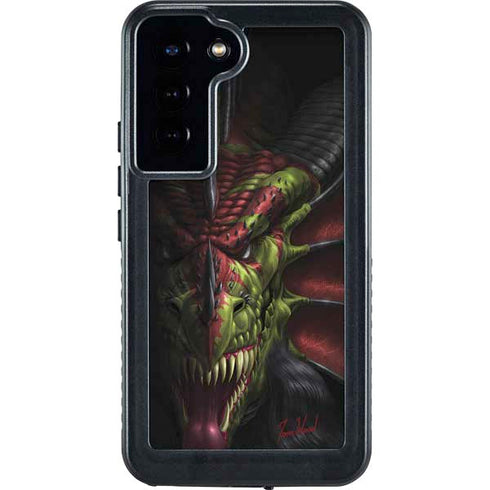Lair of Shadows Dragon by Tom Wood Galaxy S24 Plus Waterproof Case