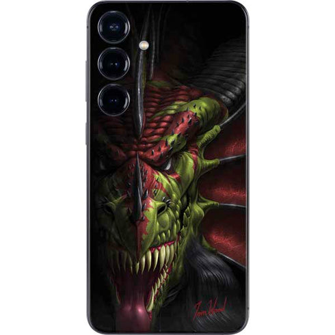 Lair of Shadows Dragon by Tom Wood Galaxy S25 Skin