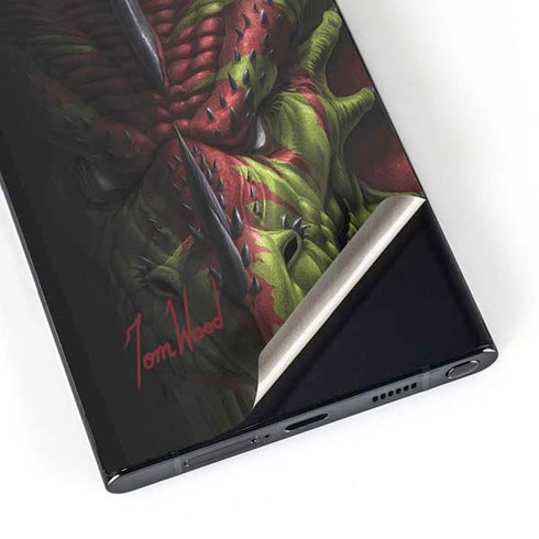 Lair of Shadows Dragon by Tom Wood Galaxy S25 Ultra Skin