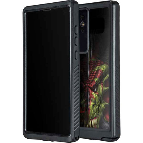 Lair of Shadows Dragon by Tom Wood Galaxy S24 Ultra Waterproof Case