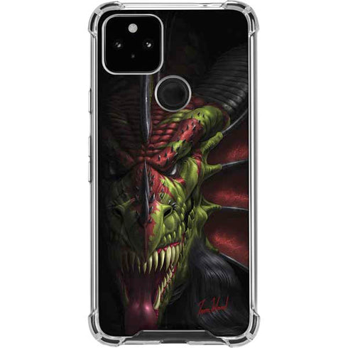 Lair of Shadows Dragon by Tom Wood Pixel Cases