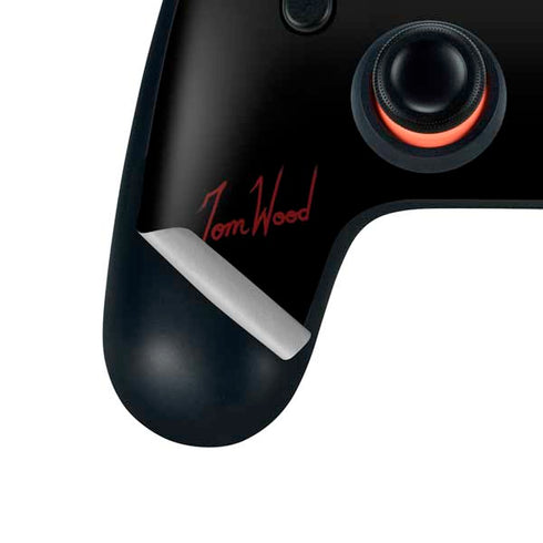 Lair of Shadows Dragon by Tom Wood Google Stadia Controller Skin