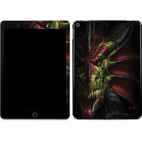 Lair of Shadows Dragon by Tom Wood iPad Skins