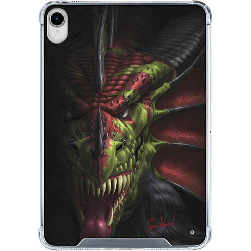Lair of Shadows Dragon by Tom Wood iPad 11th Gen (2025) Clear Case