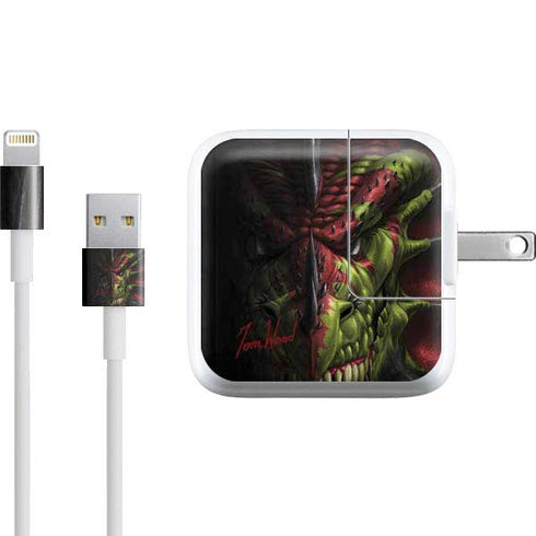Lair of Shadows Dragon by Tom Wood iPad Charger (10W USB) Skin