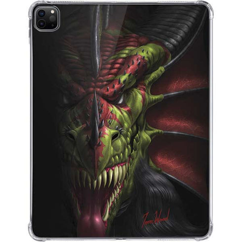 Lair of Shadows Dragon by Tom Wood iPad Pro 11in (2024) Clear Case