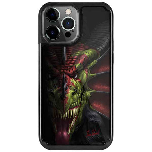Lair of Shadows Dragon by Tom Wood iPhone Cases