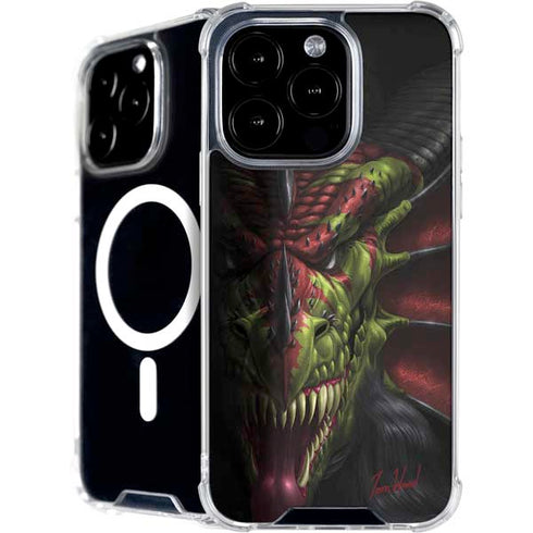 Lair of Shadows Dragon by Tom Wood iPhone 16 Pro MagSafe Case