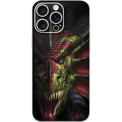 Lair of Shadows Dragon by Tom Wood iPhone 16 Pro Max Skin