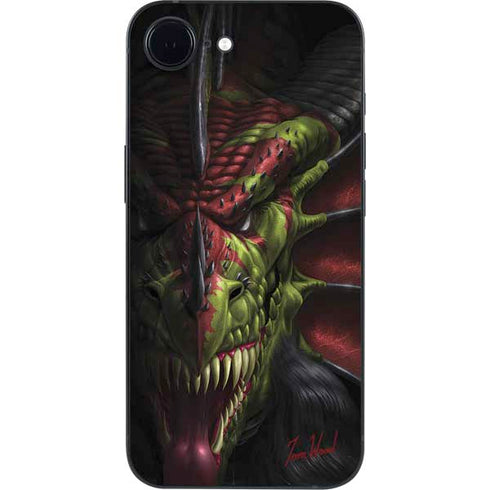 Lair of Shadows Dragon by Tom Wood iPhone 16e Skin